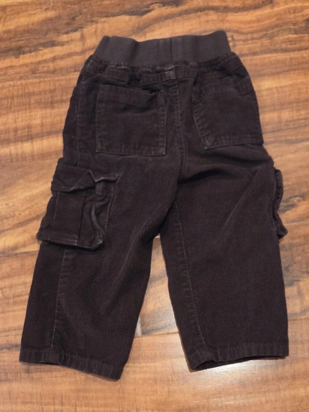 Gymboree EUC 2T Months Brown/Orange Plaid Shirt, Pumpkin Tee & Corduroy Pants